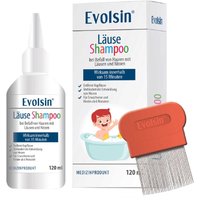 Evolsin Läuseshampoo mit Läusekamm Shampoo
