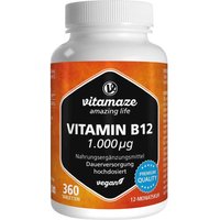 Vitamaze Vitamin B12 hochdosiert vegan 1 µg Tabletten
