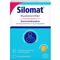 Silomat Hustenstiller DMP Honig-Geschmack Lutschpastillen 7,7 mg