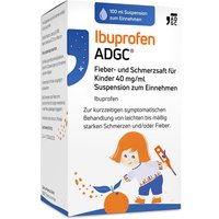 Ibuprofen ADGC Fieber und Schmerzsaft für Kinder 40 mg Suspension