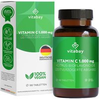 Vitamin C + Bioflavonoide vegan hochdosiert 1.000 mg