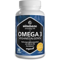 Omega-3 Vegan Algenöl Hochdosiert Kapseln