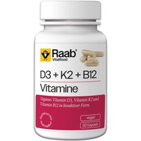 Raab Vitalfood Vitamin D3 K2 B12 Kapseln