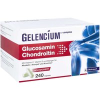 Gelencium Glucosamin Chondroitin hochdos Vit C Kapseln