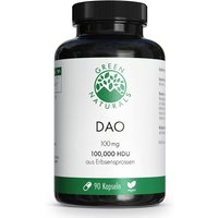 Green Naturals DAO vegan zum Histaminabbau 100 mg Kapseln