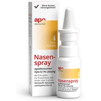 Nasenpray mit Xylometazolin 0 1 % 0,1 % Nasenspray
