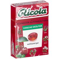 Ricola Kirsche Kräuter Bonbons ohne Zucker Box