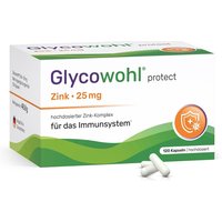 Glycowohl Zink-Komplex hochdosierte vegan 25 mg Kapseln