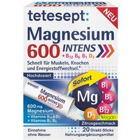 Tetesept Magnesium 600 Direkt Sticks