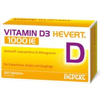Vitamin D3 Hevert 1.000 I.E. Tabletten