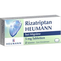 Rizatriptan Heumann bei Migräne 5 mg Tabletten