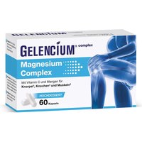 Gelencium Magnesium Komplex hochdosiert Vegan 400 mg Kapseln
