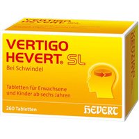 Vertigo Hevert Sl Tabletten