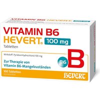 Vitamin B6 Hevert 100 mg Tabletten