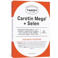 Twardy Carotin Mega + Selen Kapseln