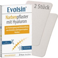 Evolsin Narbenpflaster mit Hyaluron 10x20 cm Pflaster
