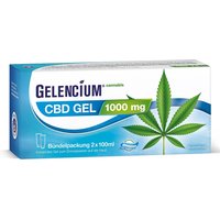 Gelencium Cannabis CBD kühlend 1.000 mg Gel