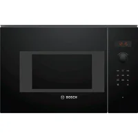 Bosch BFL523MB0B Series 4 Built In Microwave Oven in Black 800W 20L