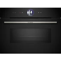 Bosch CMG7361B1B Series 8 Built In Compact Oven With Microwave Function In Black