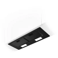 Elica ERA-LUX-BLK-80 Era Lux 80cm Black Built-In Canopy Cooker Hood