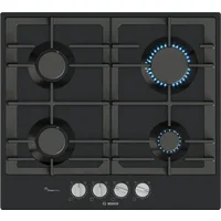 Bosch PCP6A6I90 Series 6 60cm 4 Burner Gas Hob in Black