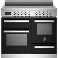 Bertazzoni PRO105I3ENET2 100cm Pro Series Range Cooker in Black