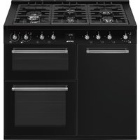 Smeg CX103GMBL 100cm Freestanding Range Cooker with Gas Top