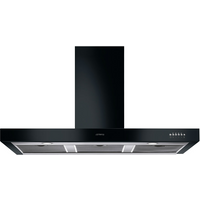 Smeg KS110BLE 110cm Chimney Wall Hood Black
