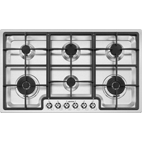 Smeg PGF962 6 Burner 90cm Gas Hob
