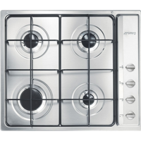 Smeg S64S 4 Burner 60cm Gas Hob