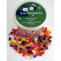 Personalised Gourmet Jelly Beans Bucket (20+ designs) Personalised Gourmet Jelly Beans Bucket (20+ designs)