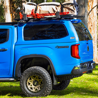 ARB Ascent Hardtop Canopy Volkswagen Amarok Mk3 (2023 Onwards) Double Cab, Deep Red