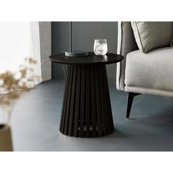 Julian Bowen Ollie Black Wooden Lamp Table