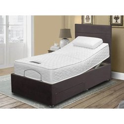 Asc Contour Memory Electric Adjustable Divan Bed - 2Ft6 Small Single