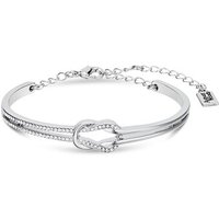 August Woods Silver Knot Crystal Bracelet - Silver