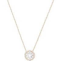 Swarovski Dancing Crystal Rose Gold Necklace - 38cm