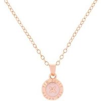 Ted Baker Pink Mini Button Necklace - Adjustable