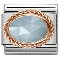 Nomination Rose Gold Amazonite Stone Charm