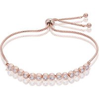 August Woods Rose Gold Crystal Pull Bracelet - Rose Gold