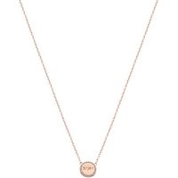 Argento Rose Gold Mum Disc Necklace - 42cm