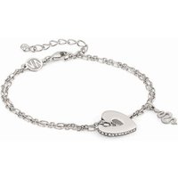 Nomination Silver Essentials Crystal Heart Bracelet