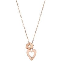 Nomination Rose Gold Essentials Crystal Flower Necklace - 44cm