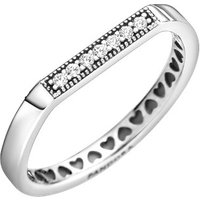 Pandora Pandora Crystal Signature Flat Ring - 56