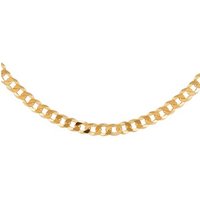 Argento Recycled Gold Curb Chain Necklace - 40cm