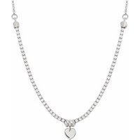 Nomination Chic Silver Crystal Heart Necklace