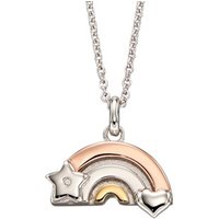 Little Star Kaya Diamond Rainbow Necklace