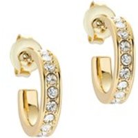 Ted Baker Gold Crystal Nano Huggie Earrings - Gold