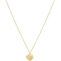 Argento Gold Spinning Disc Necklace - 45cm