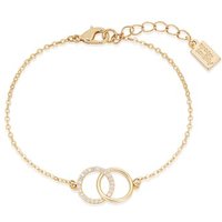 August Woods Gold Link Crystal Bracelet - Gold
