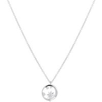 Argento Silver Midnight Star Crystal Necklace - 45cm